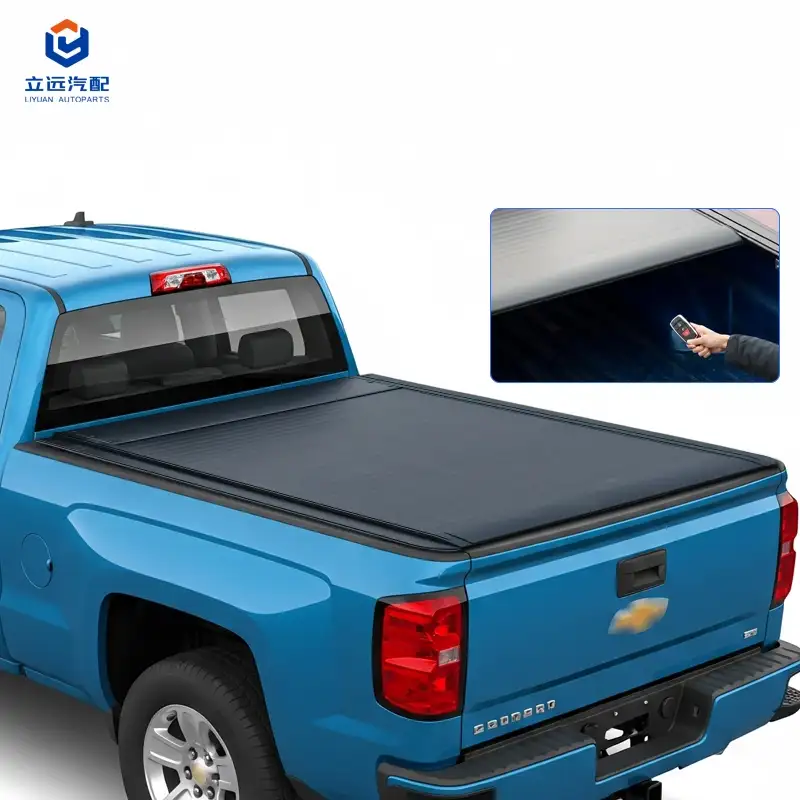 Elektriskt hårt aluminium infällbart Tonneau-skydd för Chevrolet Dodge