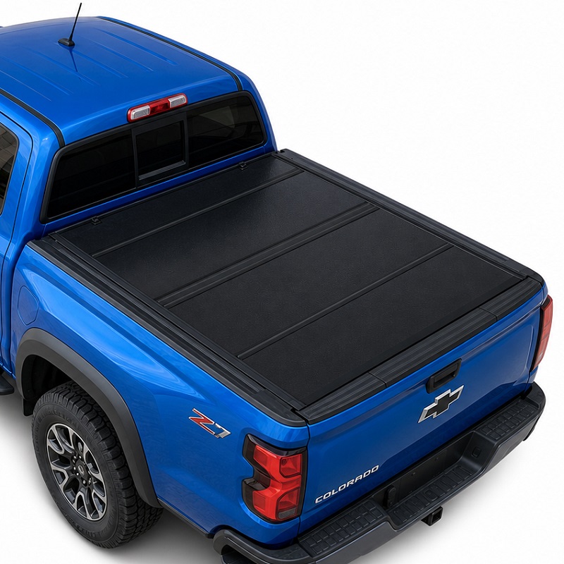 Lågprofil hårt fyrvikt Tonneau-skydd för Chevy Colorado