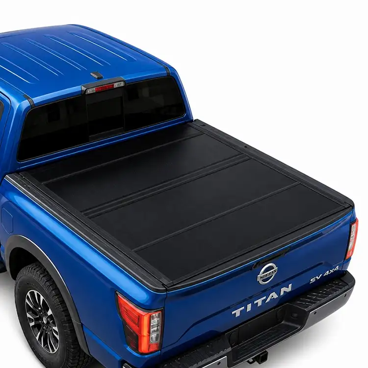 Lågprofil hård fyrvikt Tonneau-kåpa till Nissan Titan