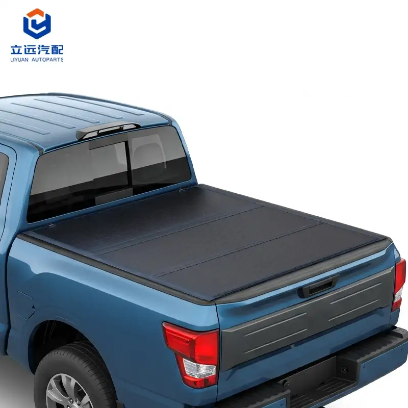 Lågprofil hårt Tri-Fold Tonneau-skydd för Nissan