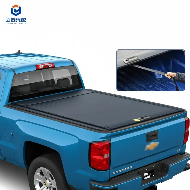 Manuell hård aluminium infällbar Tonneau-kåpa till Chevrolet Dodge